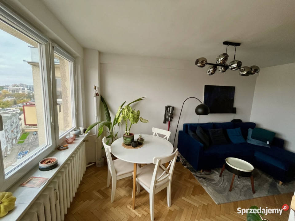 10 piętro Panorama Warszawy Balkon Bezpośrednio Rok budowy 1965 Warszawa