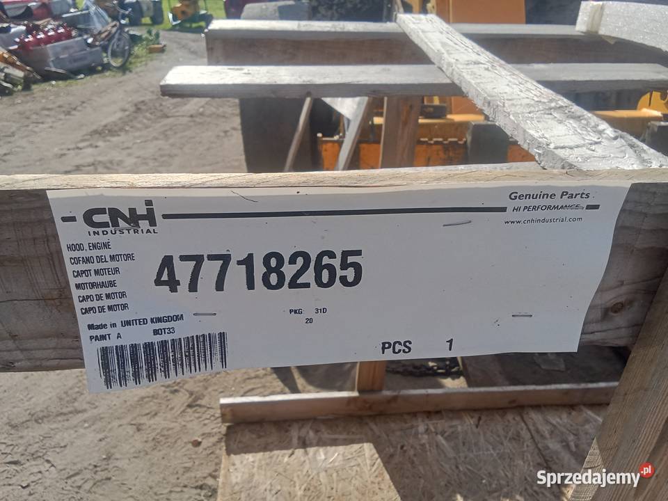 Pokrywa silnika 47718265 Rudno sprzedam
