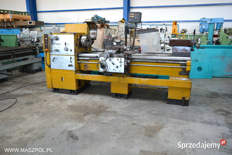 TOKARKA uniwersalna TUR 560E x 1500 z odczytami Głowno