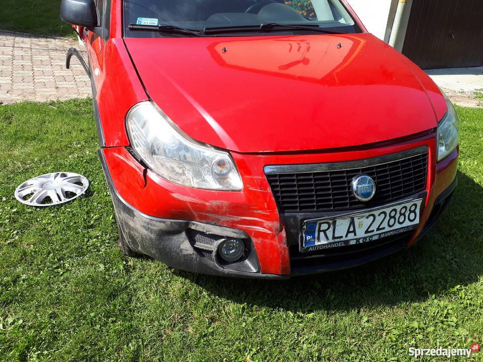 Fiat Sedici 16 uszkodzony wypadku elektryczne lusterka Łańcut