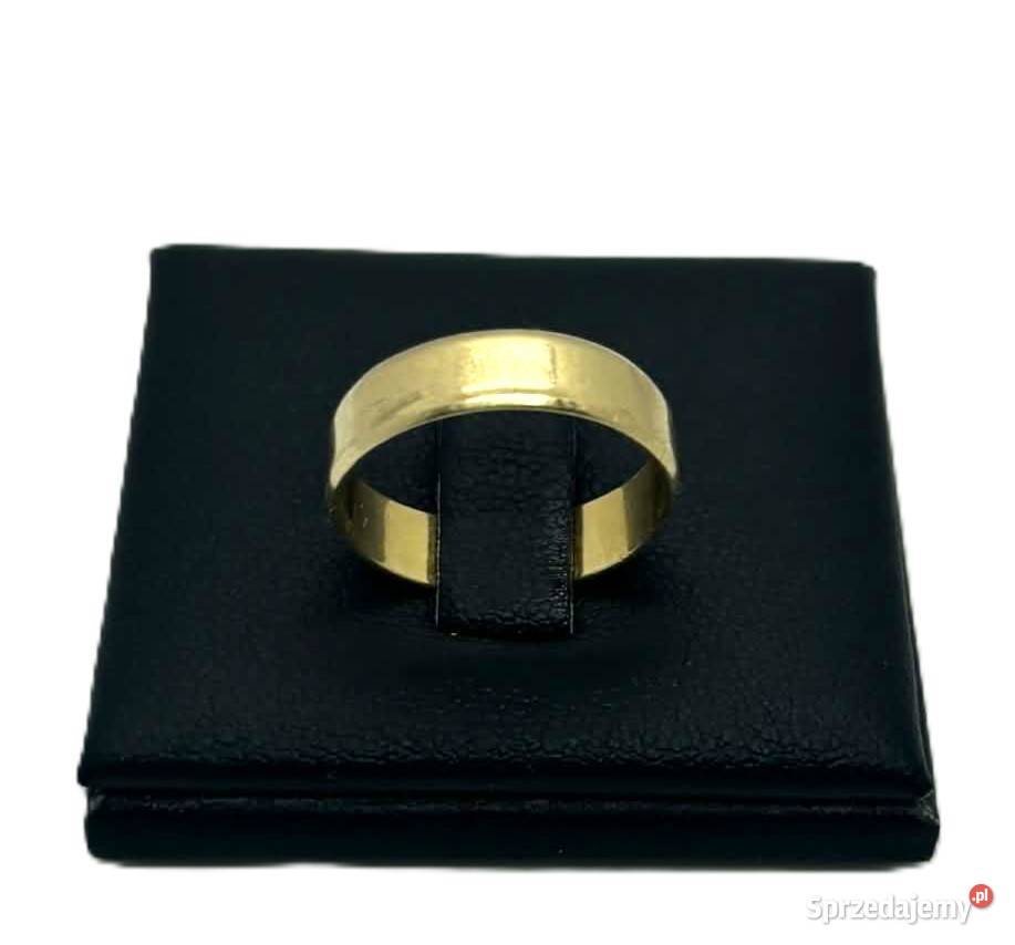 Złota Obrączka pr 585 312g R18