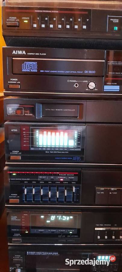 Zestaw audio AIWA sprzedam