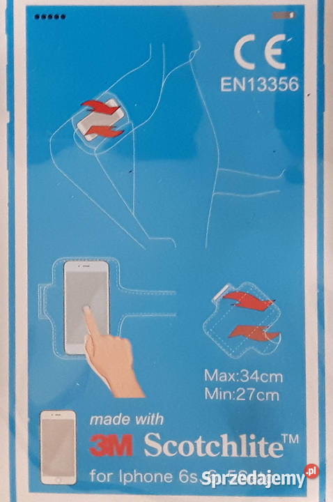 Naramienny pokrowiec na telefon do biegania NOWY