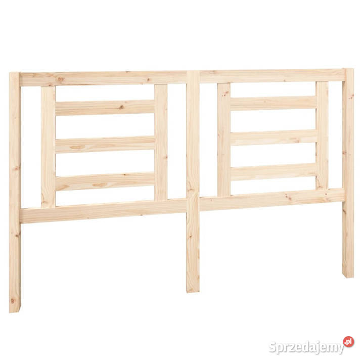 Wezgłowie łóżka 156x4x100 lite drewno sosnowe mazowieckie Warszawa
