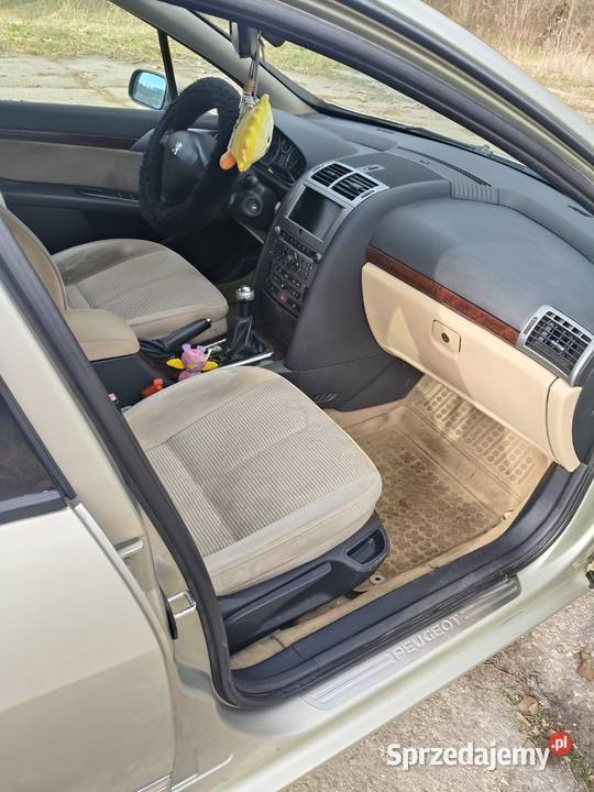 Peugeot jasna tapicerka dużo faktur Braniewo