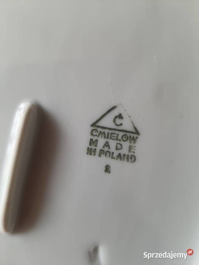 Porcelanowe półmiski Ćmielów fason Feston nowe Gliwice
