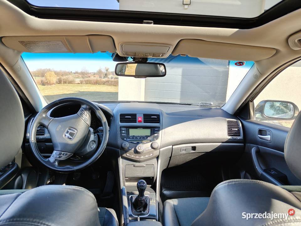 Honda Accord 2005 20 155 LPG Skóra Klima manualna Iwaniska