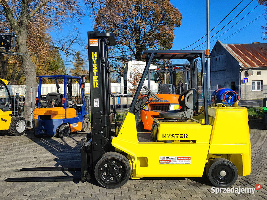 Wózek widłowy kompaktowy Hyster S400XL 4 tony gaz Kęty
