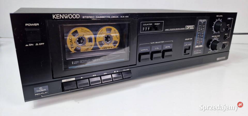 Kenwood KX 44 KX44 magnetofon cassette deck Magnetofony Międzychód sprzedam