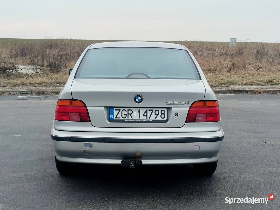BMW 523i sedan KLIMA skóra zar w klimatyzacja Gryfino