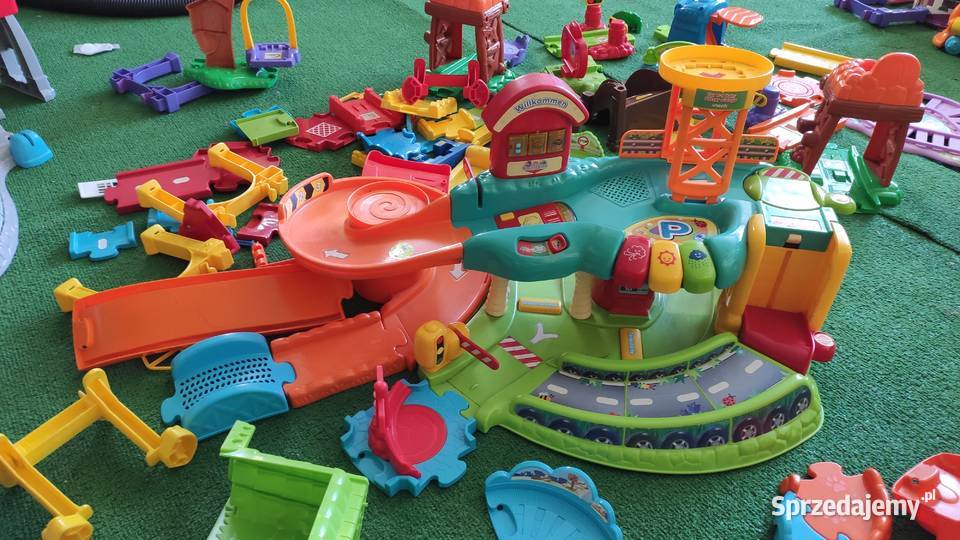 Vtech mega zestaw tory policja parking itp Samochody i pojazdy Rzeszów