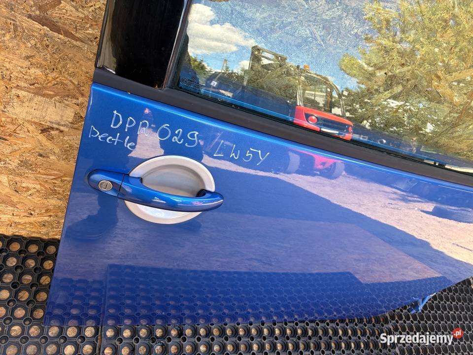 Vw beetle Garbus Kod lak LW5Y DRZWI PRZÓD Słowikowo sprzedam