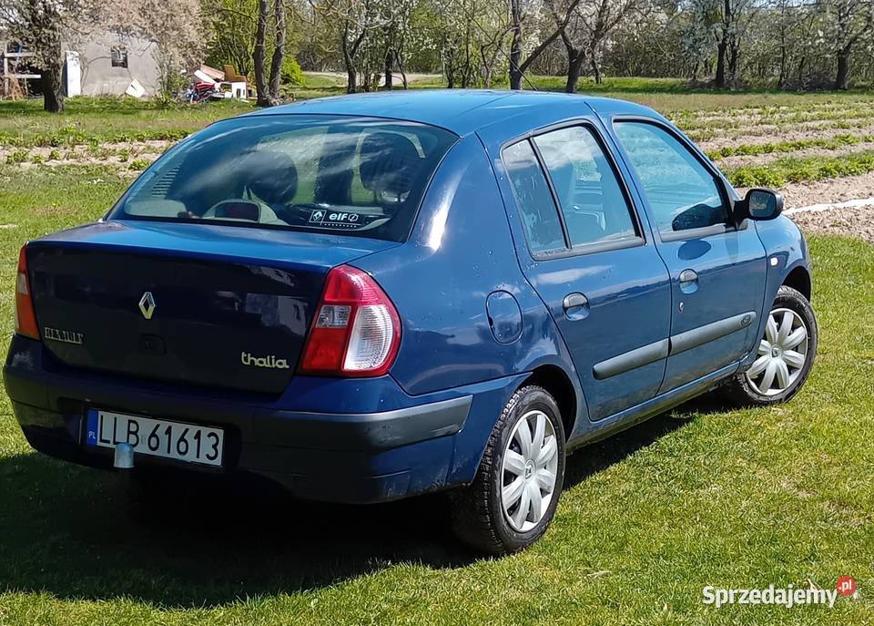 Renault Thalia 15 dCi nieuszkodzony lubelskie Brzostówka