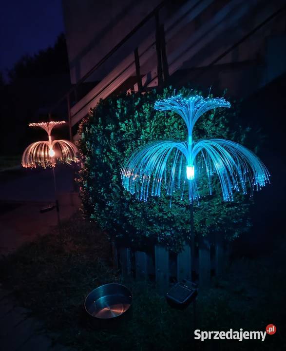 NOWE Lampki Solarne Ogrodowe LED trójwarstwowa śląskie