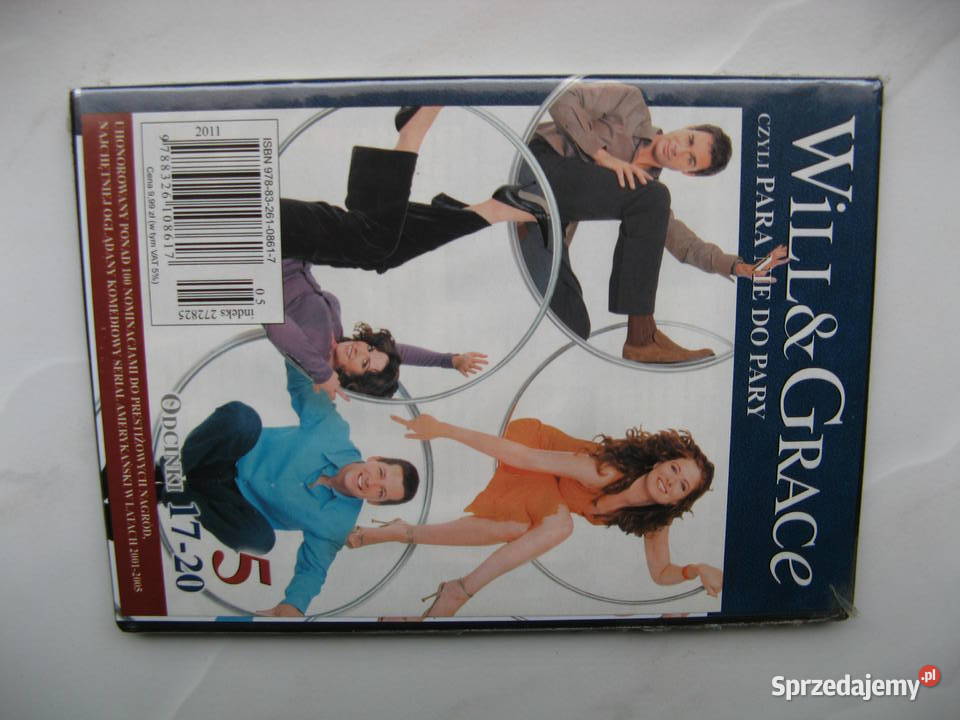 Will i Grace 5 DVD 20 odcinków polski lektorNowe wielkopolskie Poznań