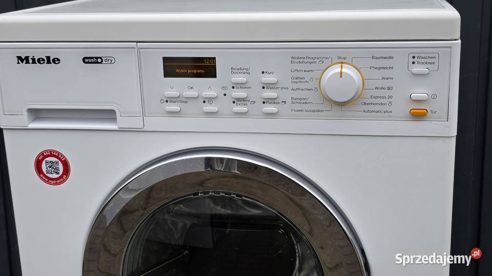 PralkoSuszarka Miele WT 2796 WPM 63 1600 obrmin Opole