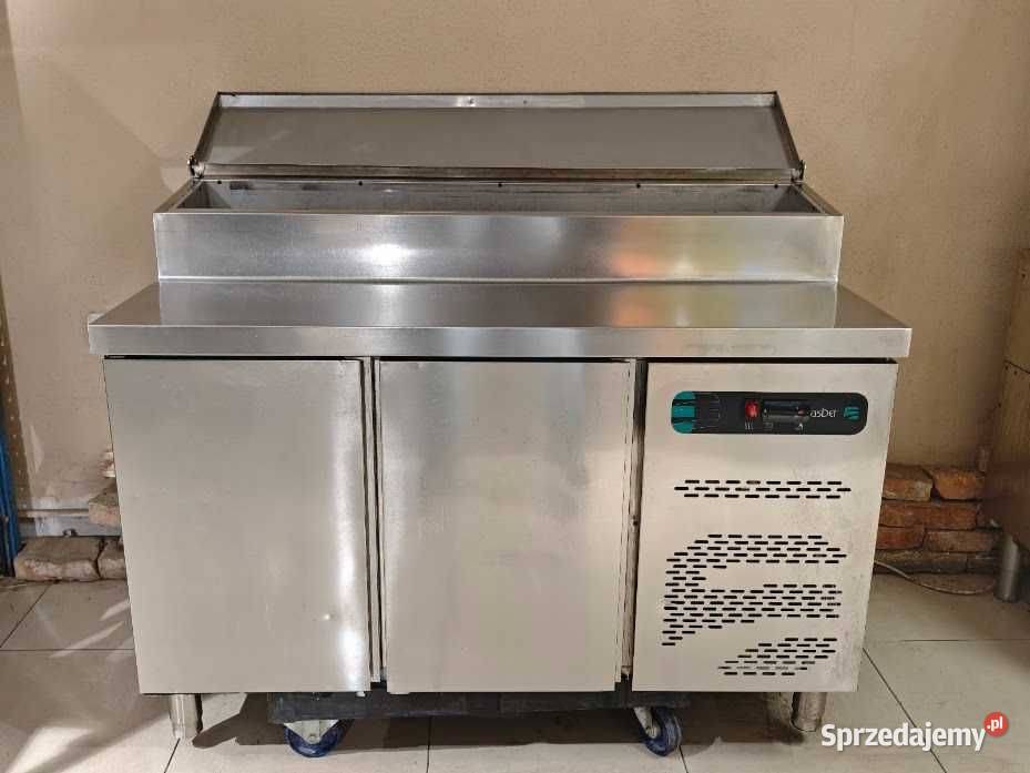 Stół chłodniczy do pizzykebaba ASBER ETPZ135 2D Góra