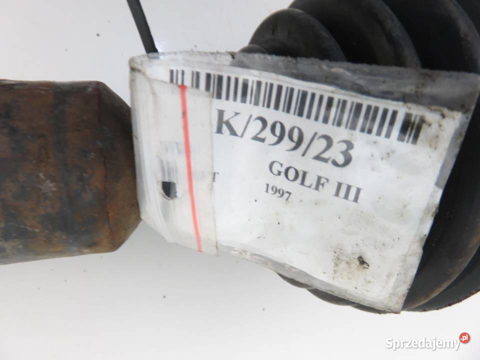 PÓŁOŚ PRAWA PRZEDNIA VW GOLF III 16 AFT osobowe