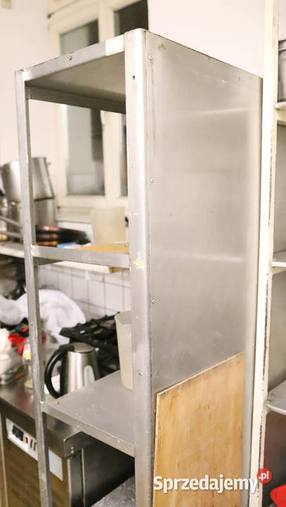 Regał magazynowy gastronomiczny 5 półek pełnych sprzedam