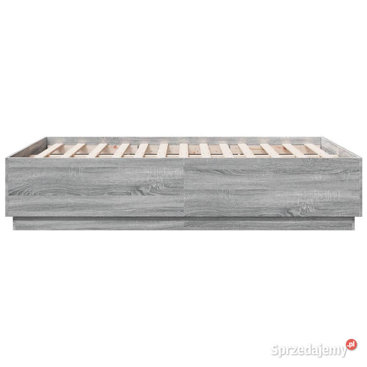 Rama łóżka z LED szary dąb sonoma 120x190 Warszawa sprzedam