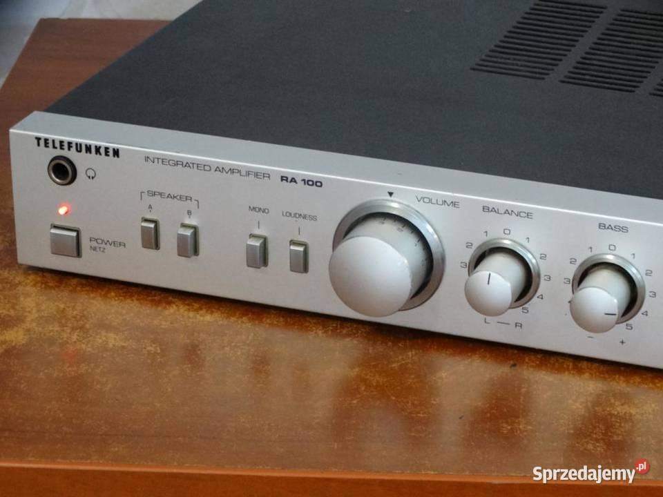 Wzmacniacz Telefunken RA100 mocnyWYSYŁKA Wzmacniacze i pokrewne