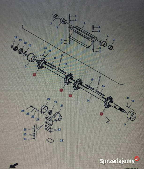 FENDT LA323317050Fendt tryb przenośnika wielkopolskie Jastrzębniki