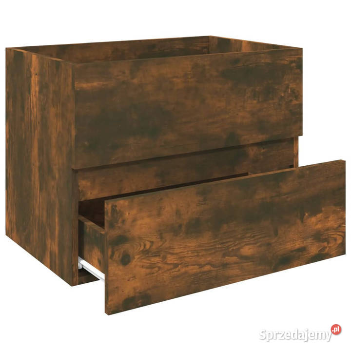 Szafka pod umywalkę przydymiony dąb 60x385x45 Pozostałe Warszawa