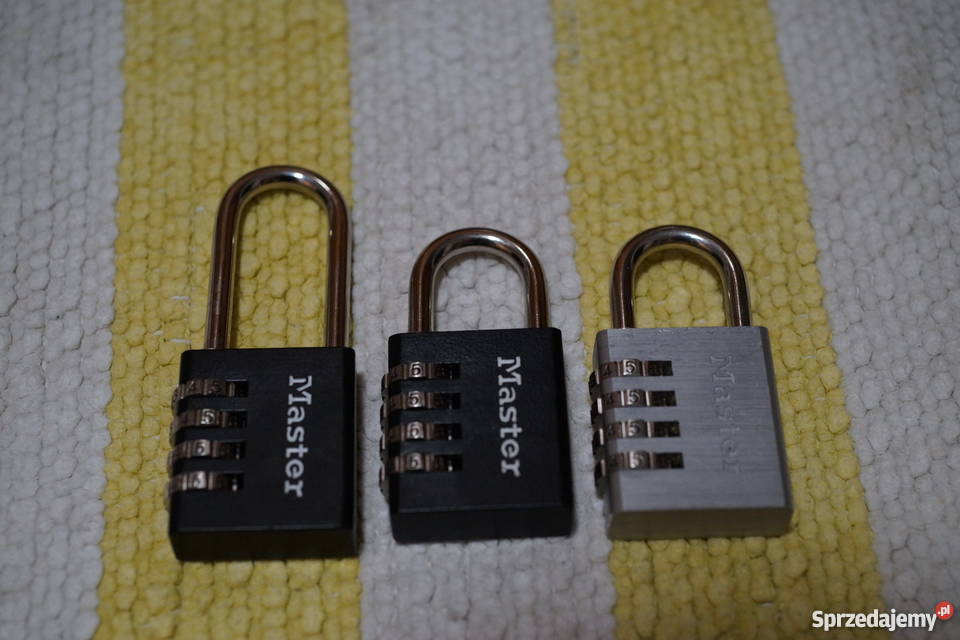 Kłódki na szyfr firmy MASTER LOCK Bielsko-Biała
