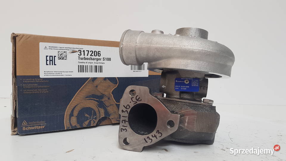 Turbosprężarka SCHWITZER 317206 317902 317901 ciężarowe Siedlce sprzedam