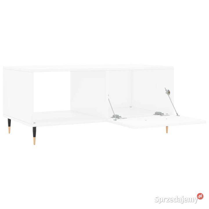 Stolik kawowy biały 90x50x40 materiał Warszawa sprzedam