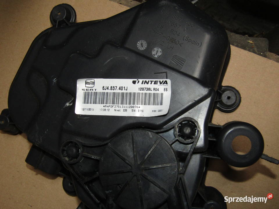 MECHANIZM OPUSZCZANIA SZYB LEWYPRAWY SEAT IBIZA osobowe