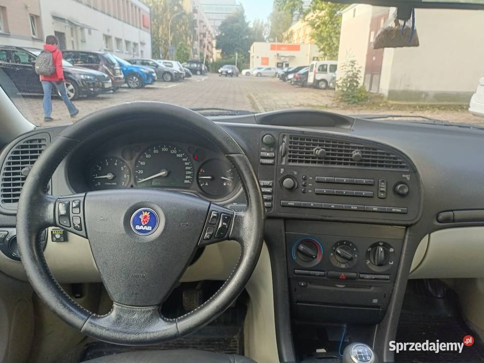 Saab 93 18 t Benzyna gaz Xenon Warszawa