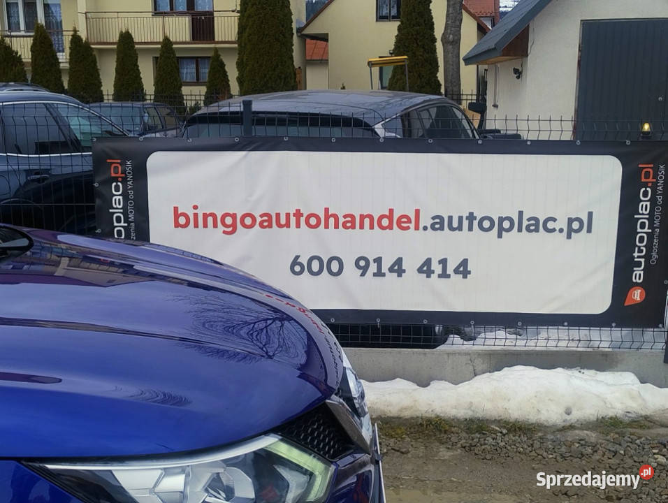 Nissan Qashqai TeknaPanoramaKamery360SkóraRadar małopolskie Harklowa