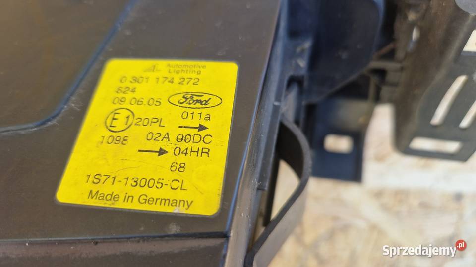 FORD MONDEO MK3 LAMPA PRZÓD PRZEDNIA PRAWA Słowikowo
