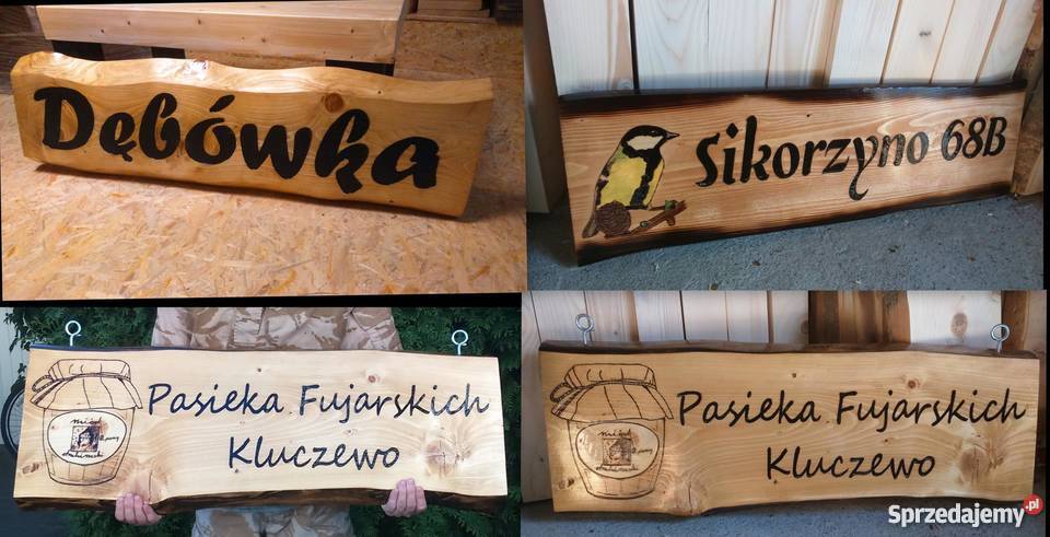 tabliczka adresowa informacyjna kierunkowa szyld małopolskie Andrychów