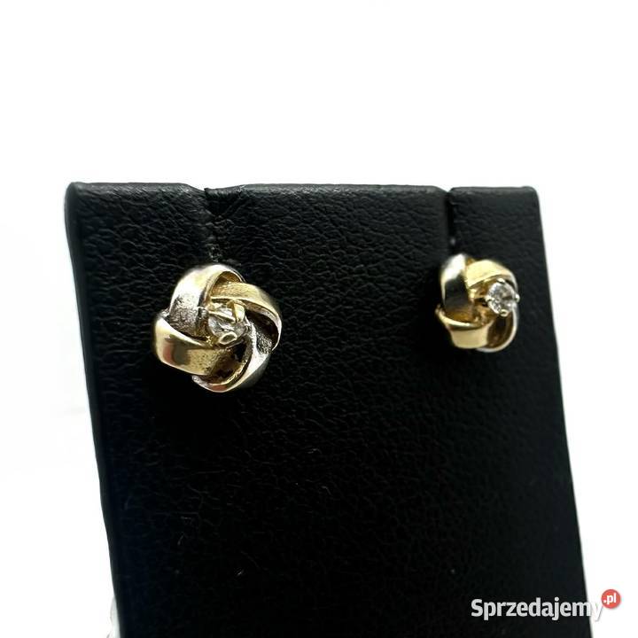 Złote Kolczyki pr 585 146g warmińsko-mazurskie