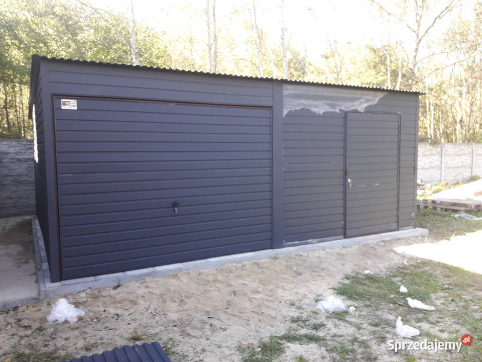 Duży Garaż Blaszany z bramami Duża Wiata Hala Hale i magazyny Radomsko sprzedam