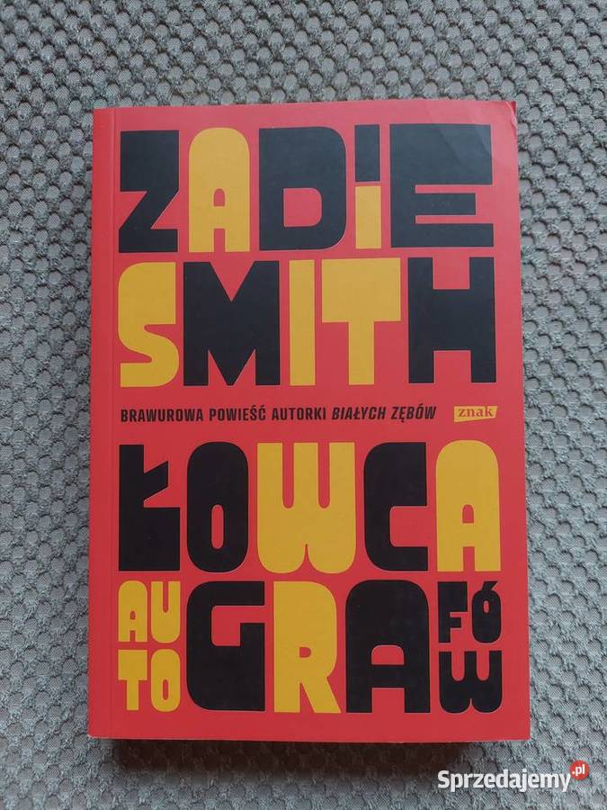 nowa Łowca autografów Zadie Smith małopolskie Kraków