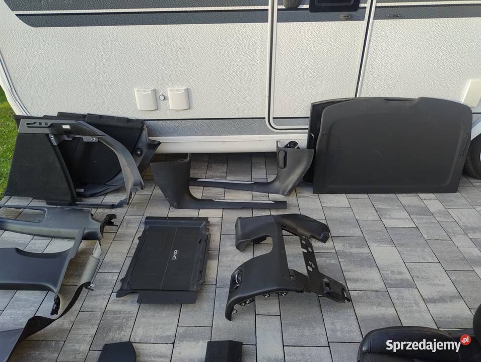 PORSCHE MACAN S KOMPLET FOTELI TAPICERKAWNĘTRZE