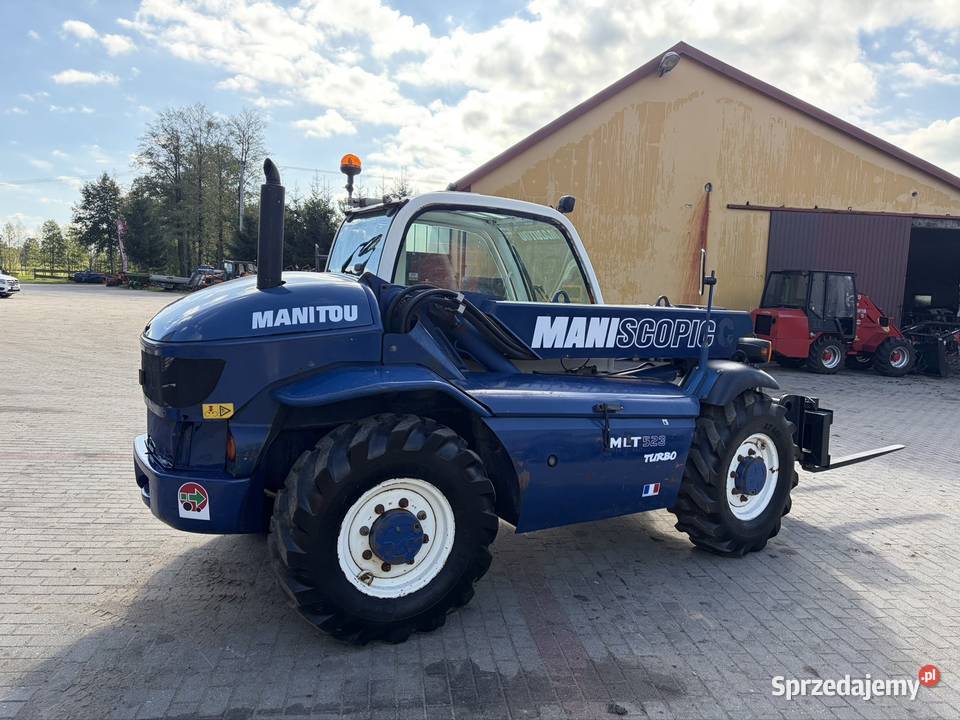 Ładowarka teleskopowa Manitou MLT 523 Turbo Myszyniec