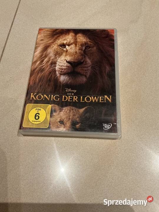 Król Lew Disney DVD The Lion King lubuskie Nowa Sól