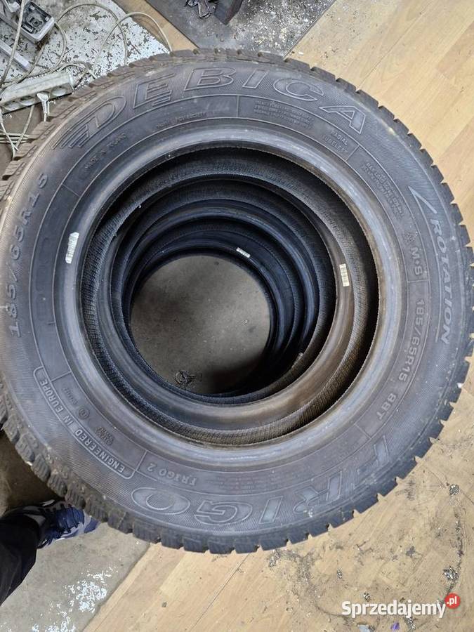 Opony zimowe 18565R15 88T Dębica Frigo 2 bieżnik Trojany sprzedam