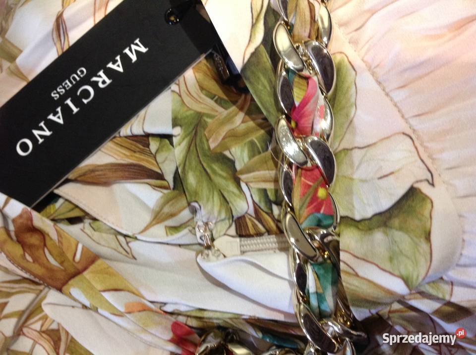 Piękna Spódnica Damska GUESS M Nowa Plisowana lubuskie Nowa Sól