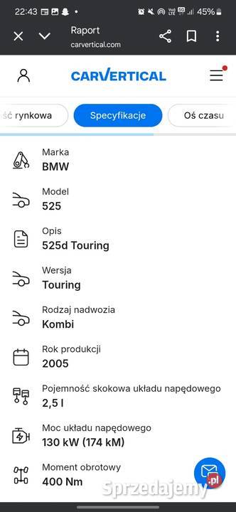 Bmw e61 25d 210 Wielkie