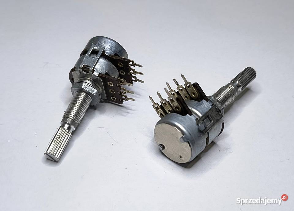 Potencjometr 2x47k MN Unitra TELPOD Gdańsk