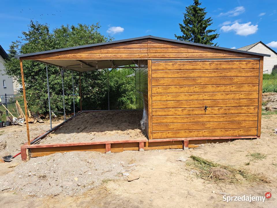 13 Garaż Blaszany 8x5m Blaszak Garaże Blaszane Pozostałe Dzierżoniów