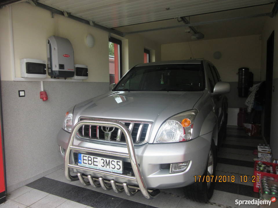 Toyota Land Cruiser 120 Prado manual 140k Rok produkcji 2007 łódzkie Szczerców