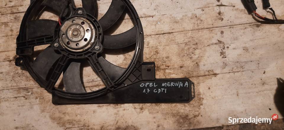 OPEL MERIVA A 17 cdti wentylator Siechnice