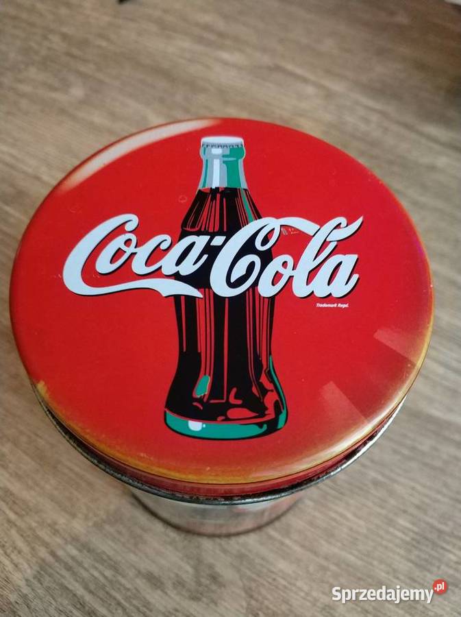 Puszka pojemnik CocaCola lubuskie
