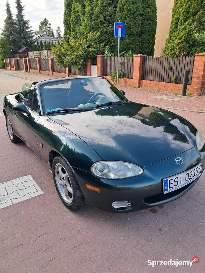 MAZDA MX5 NBFL 16 16V DACH NOWY INSTALACJA Rok produkcji 2002 Jelonek sprzedam